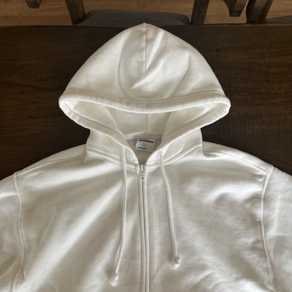 ARITZIA TNA Sweatfleece Cozy Fleece Boyfriend Midweight Hoodie SWEATSHIRT New XS - Picture 6 of 14